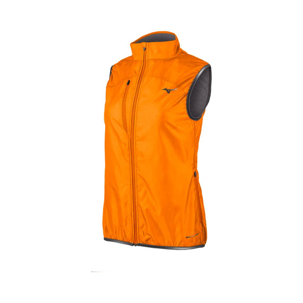 Mizuno Women's Breath Thermo® FZ Vest Orange (422080-IXY)